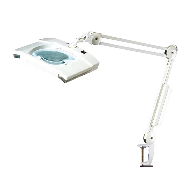 Beauty salon equipment led table magnifying lamp parts