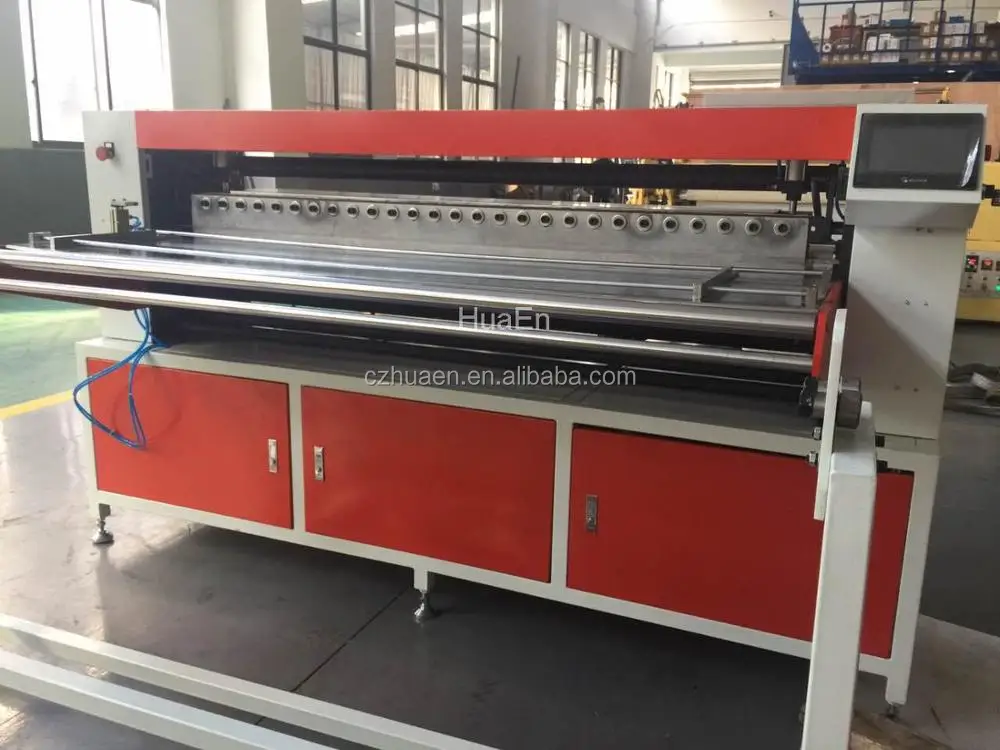  Huaen ZJ-616 Fabric Vertical Accordion Insect Screen Pleated Cartridge Filter Folding Car Curtain Pleating Machine