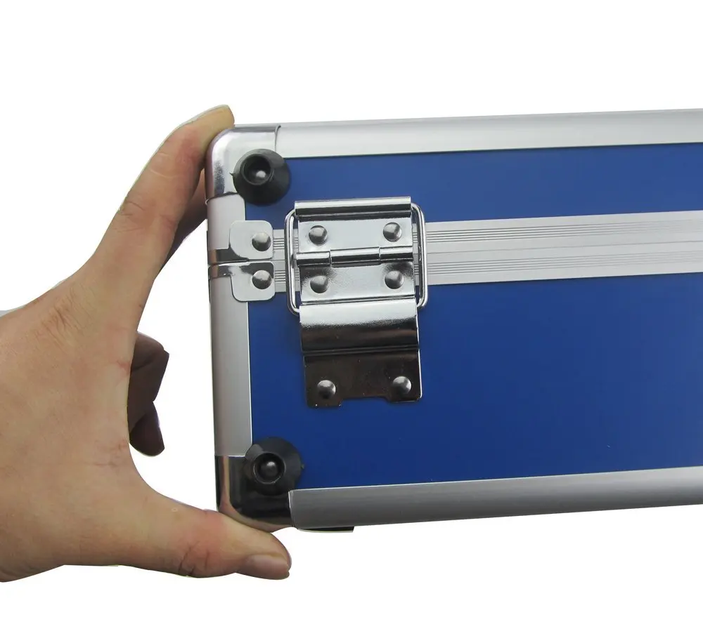 Blue Aluminum Hard Case Suitcase Box for DJI Mavic Pro Drone