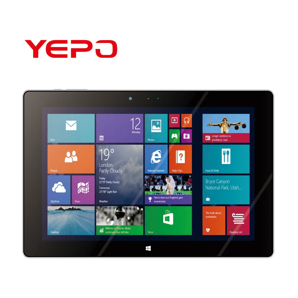 2018 new 10.1 inch Win 10 Tablet  Detachable 2 in 1 Tablet PC with Hard keyboard not used tablet pc Made in China