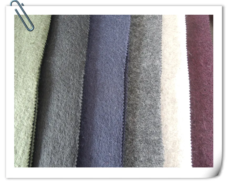 
100% double face wool cashmere fabric for coat 