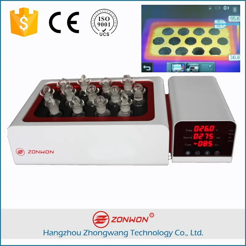 Отопительное Оборудование Maxmuim 150C 13 Образцов Растворения Hot Plate Магнитная Мешалка Китай