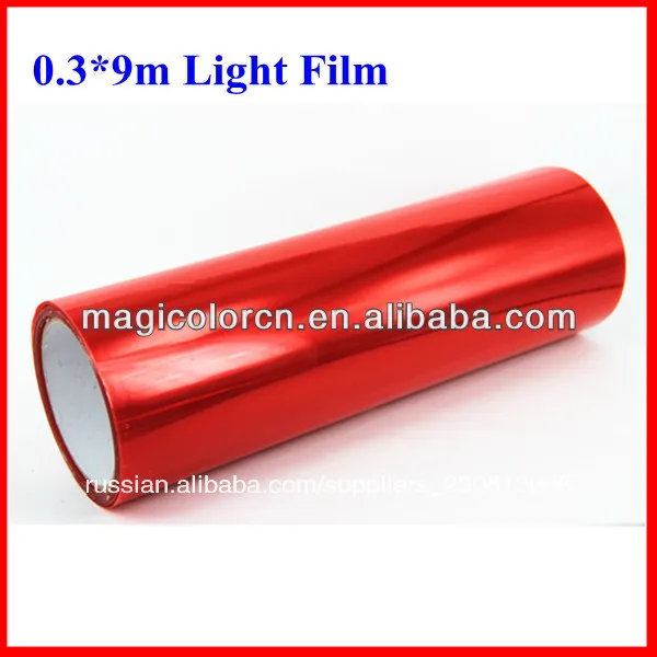 превосходное качество 3 слоя красочные света автомобиля фильм