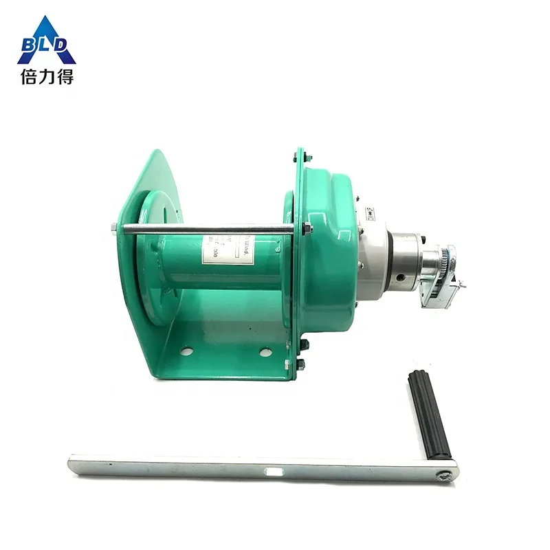 1T High performance mechanical winch manufacturer manual hand winch heavy duty hand winch for sale