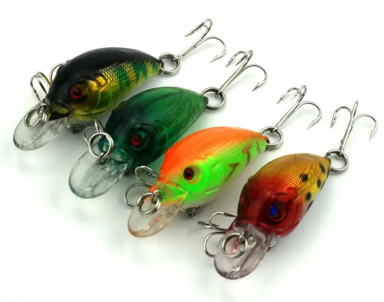 Free shipping Hot Mini CRANKBAIT japan fish lures 4.5cm-4.2g simulation wobbler fishing  Lure For Bass Fishing Sea Fishing