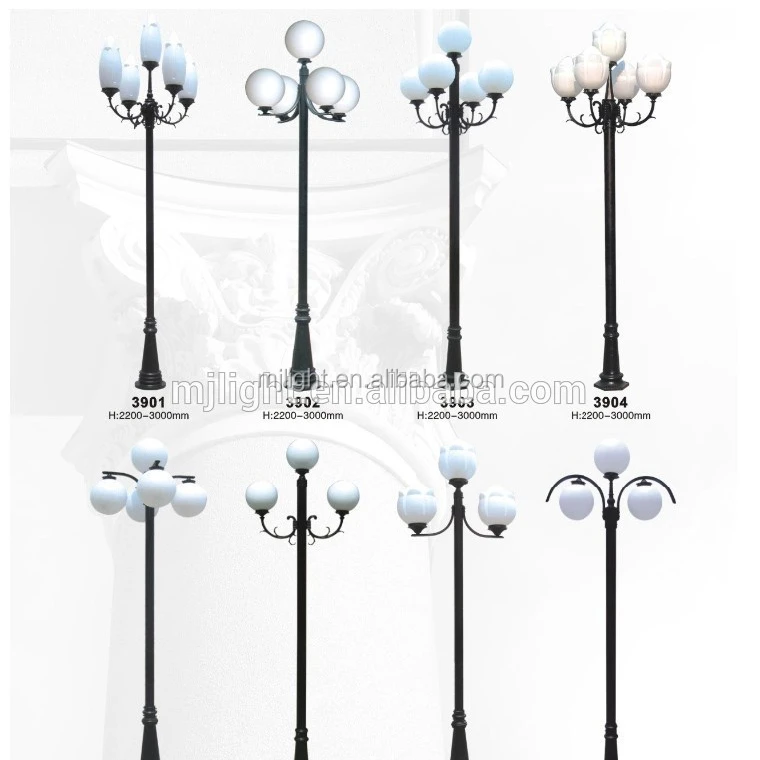 China manufacturer die-casting e27 35w garden ball lamp for decoration