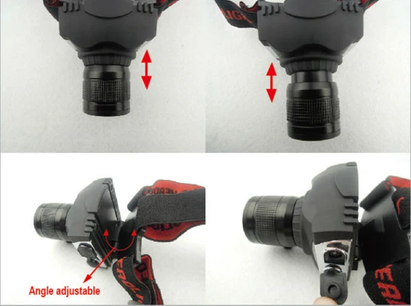 high power rechargeable XRE Q5 LED headlamp