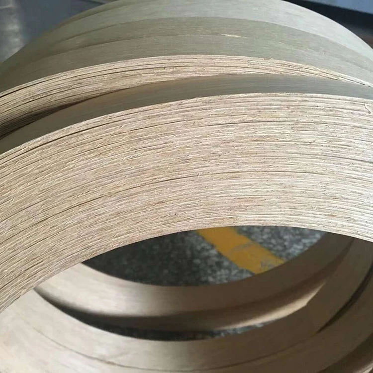 Natural 0.45mm 1mm 1.2mm 2mm Veneer Tape and Edge Banding Veneer