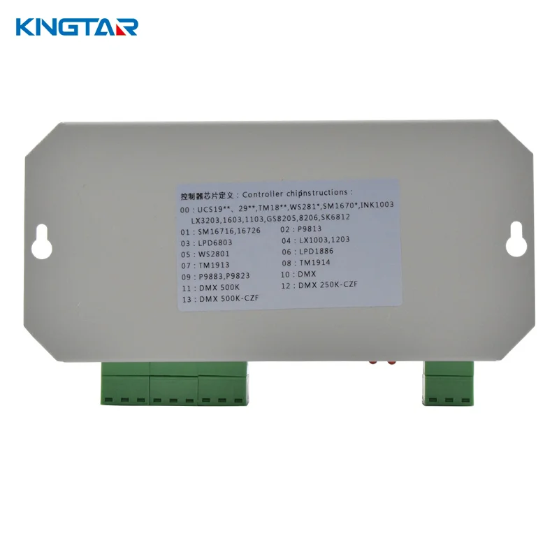 K-1000C (T-1000S Обновлено) UCS512-ABC светодиодный пиксельный контроллер с 12 В DC5V-24V диапазон напряжения
