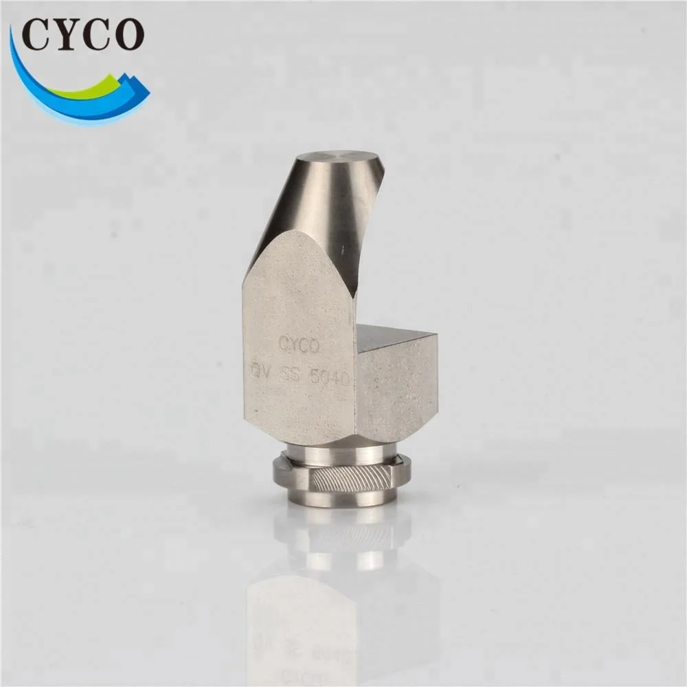 
Deflection washing nozzle, flat fan spray nozzle,veejet water spray nozzle 