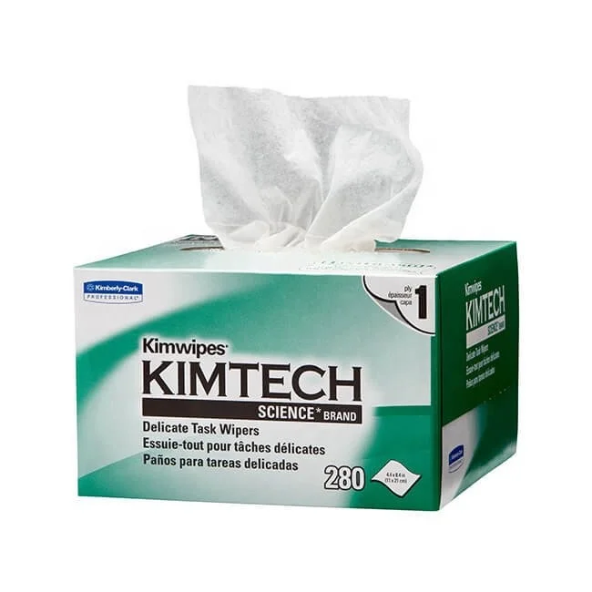 Kimwipes, Fiber Optics cleaning wipes,  camera lens cleannin wipes, eyeglasses cleaning wipes