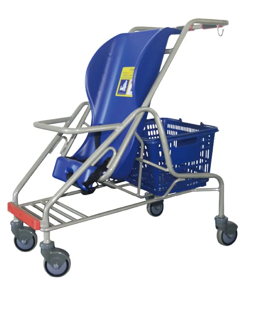 Детская/детская тележка для супермаркета с игрушечной тележкой