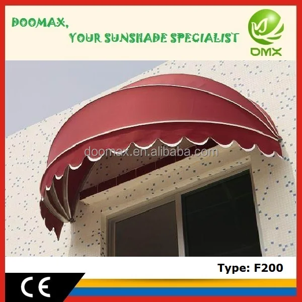 #F200 Economical French Window Awning with CE