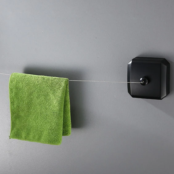 Stainless Steel Hotel Bathroom Clothline retractable clothline