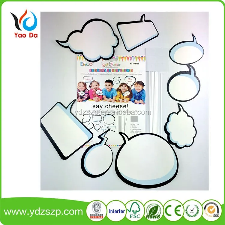 
custom shape birthday celebration handmade diy paper craft with adhesive foam tape 