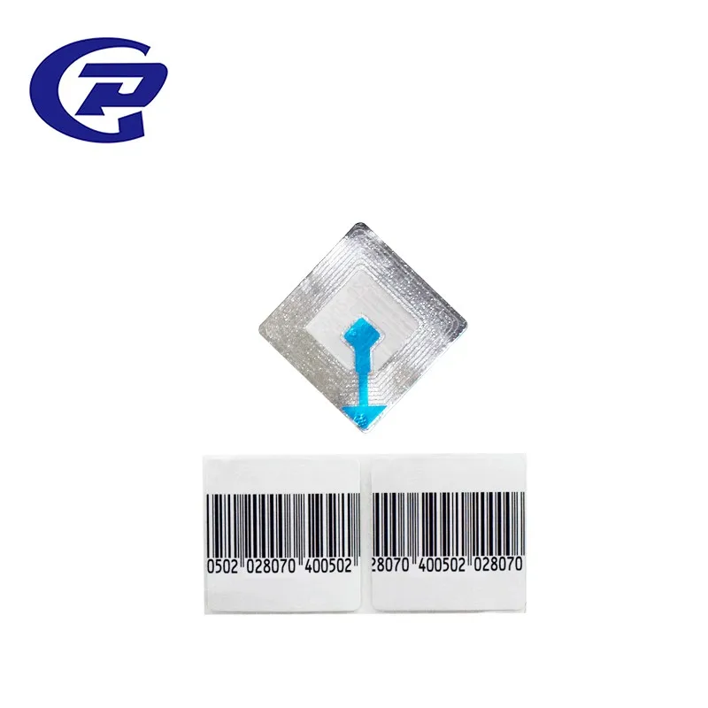 EAS Anti theft 8.2MHz Barcode Soft Label Sticker Stick To The Item For One Time Using