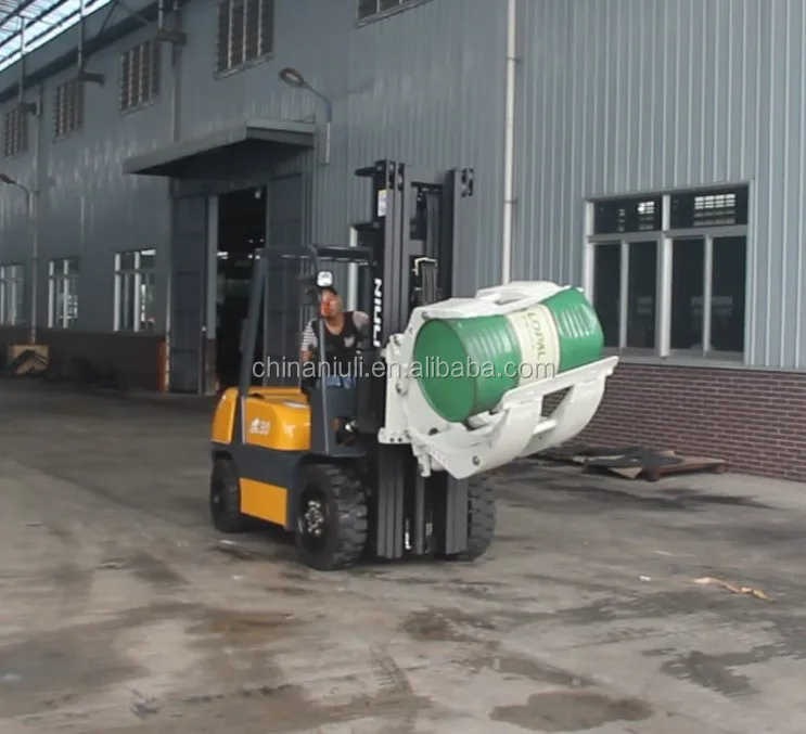 3000kgs Diesel Forklift With Paper Roll Clamp,ISUZU Engine