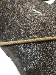 3mm/4mm/5mm/6mm Shinning Genuine Stingray Leather Cord For Jewelry Making Suppliers, Stingray Skin From LOYALTY
