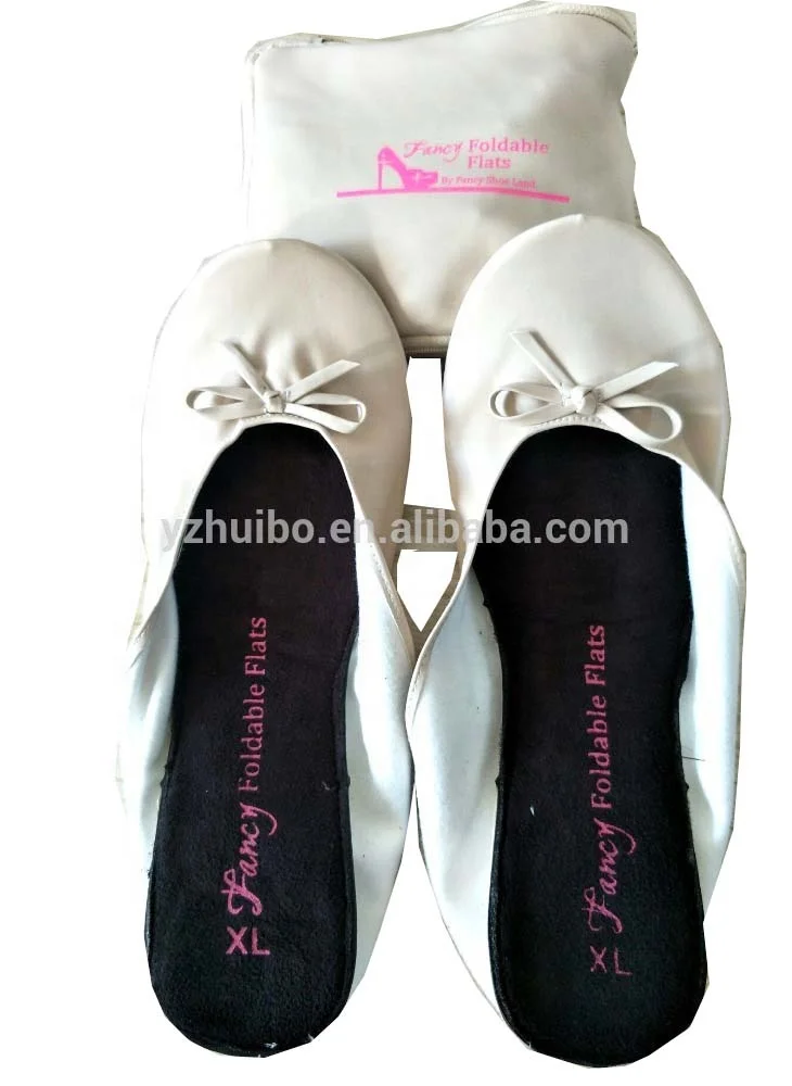 
Colorful Fancy Foldable flats with expandable Bag 