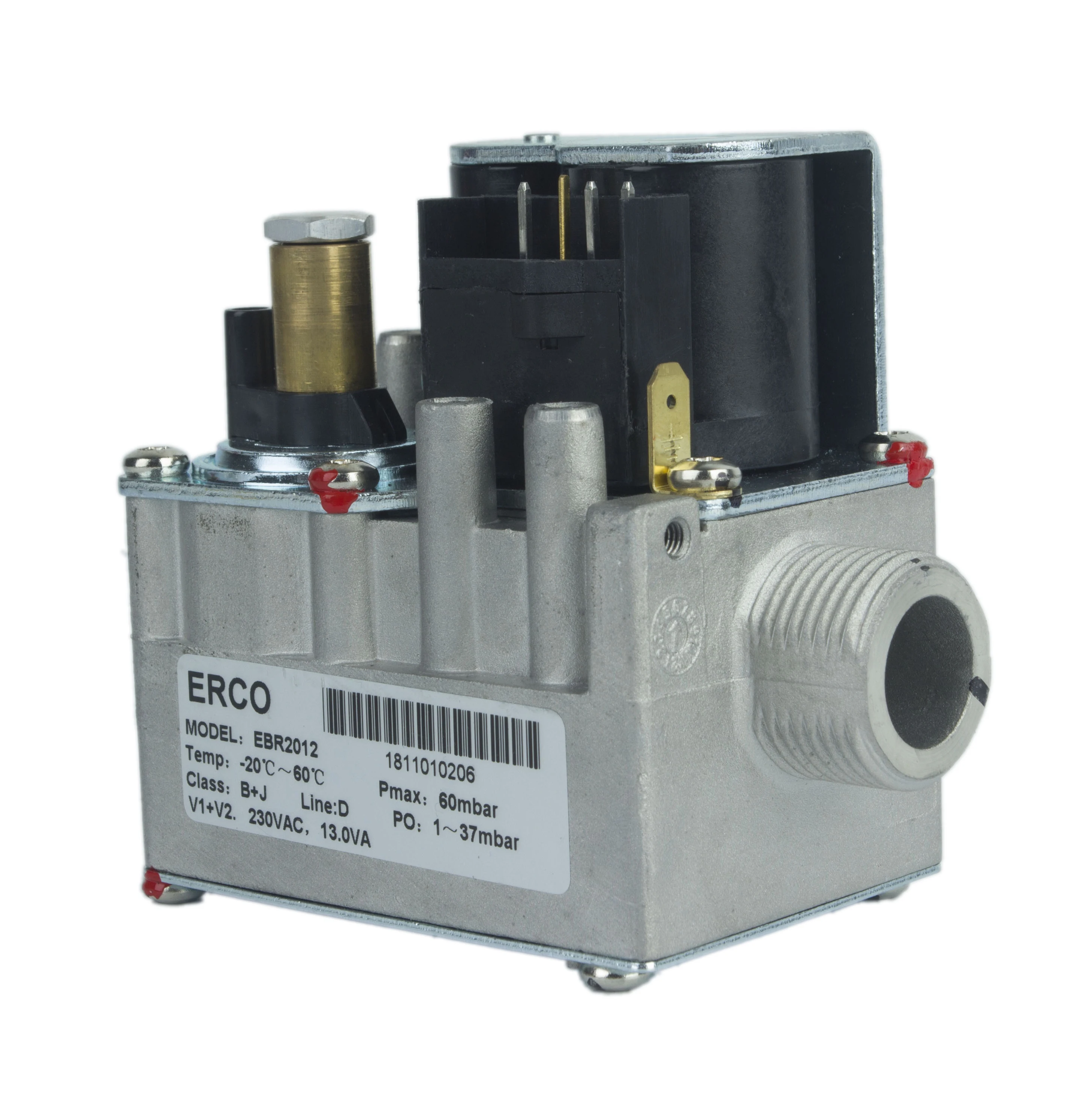 
Pre-mix gas valve for condensing system 