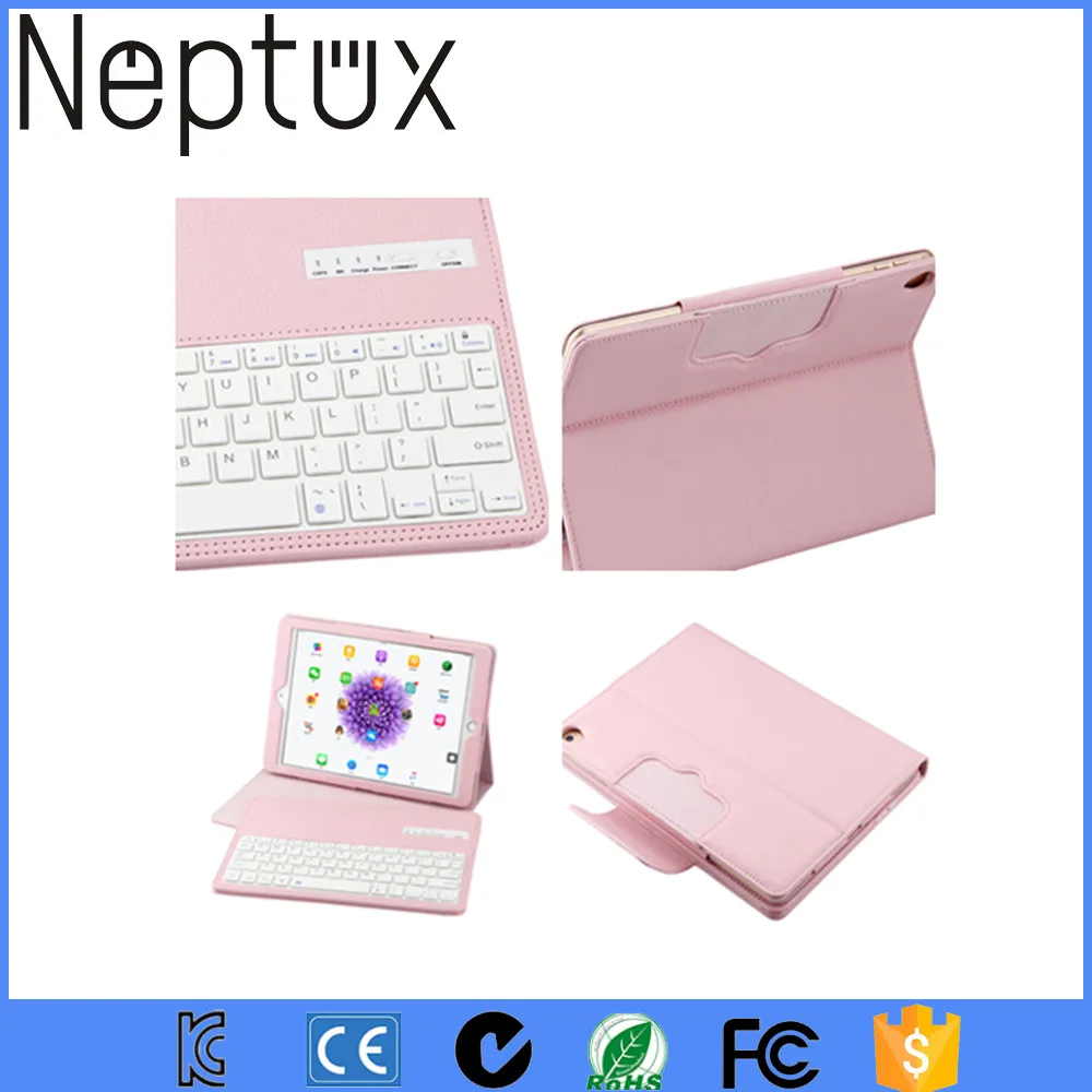 Bluetooth Клавиатура Folio Смарт Чехол Со Съемной Беспроводной Клавиатурой для iPad воздуха 1/2/iPad Pro 9.7