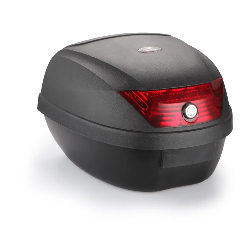 
China manufactures plastic trunk box for motorcycle 