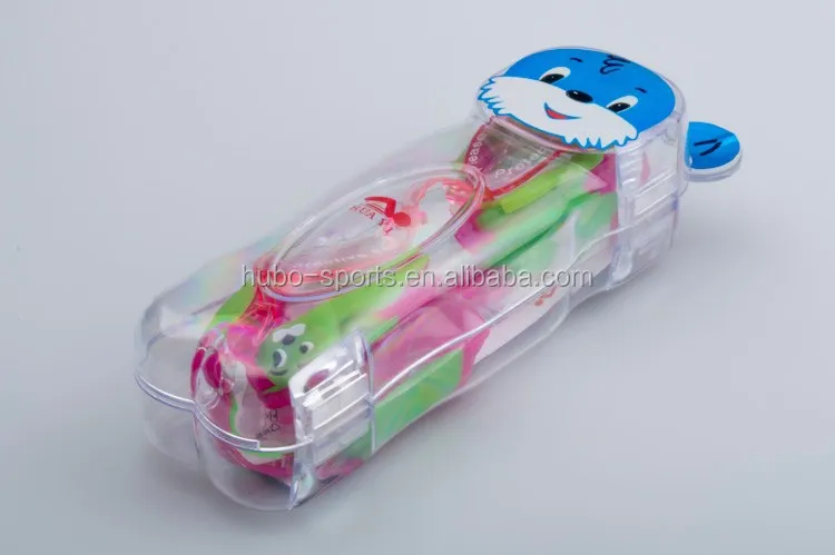 best selling kids cute glasses anti fog protected zoggs swimming goggles