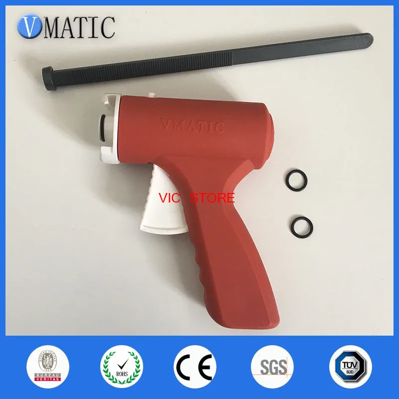 Free Shipping 30 / 55 cc Manually Single Liquid Dispensing Glue Gun With Syringe & Needle