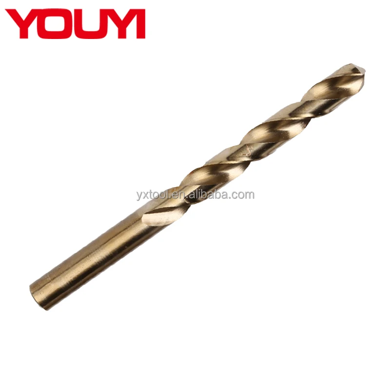 Parallel shank cobalt twist drill for stainless steel in high quality