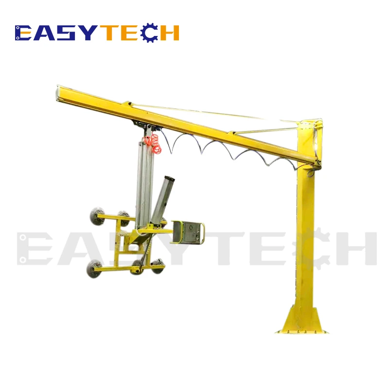 automatic tube device crane glass lifter long lifting stroke laser cutter feeding loading
