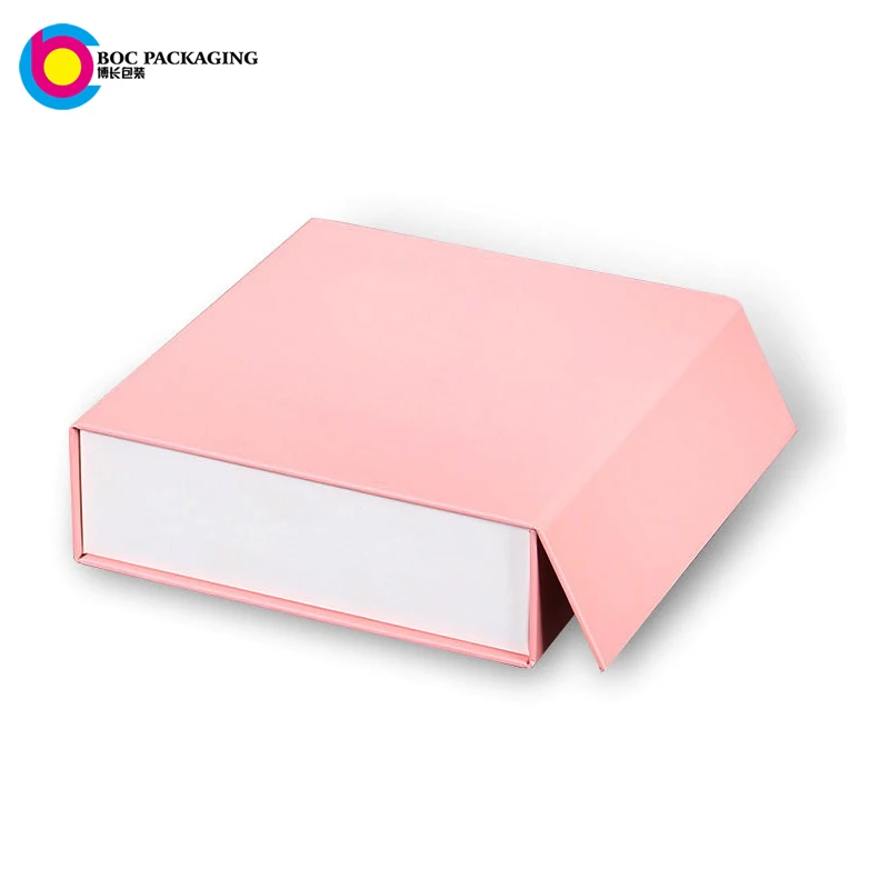 
custom magnetic closure cardboard Collapsible Gift Boxes For clothing Packaging 