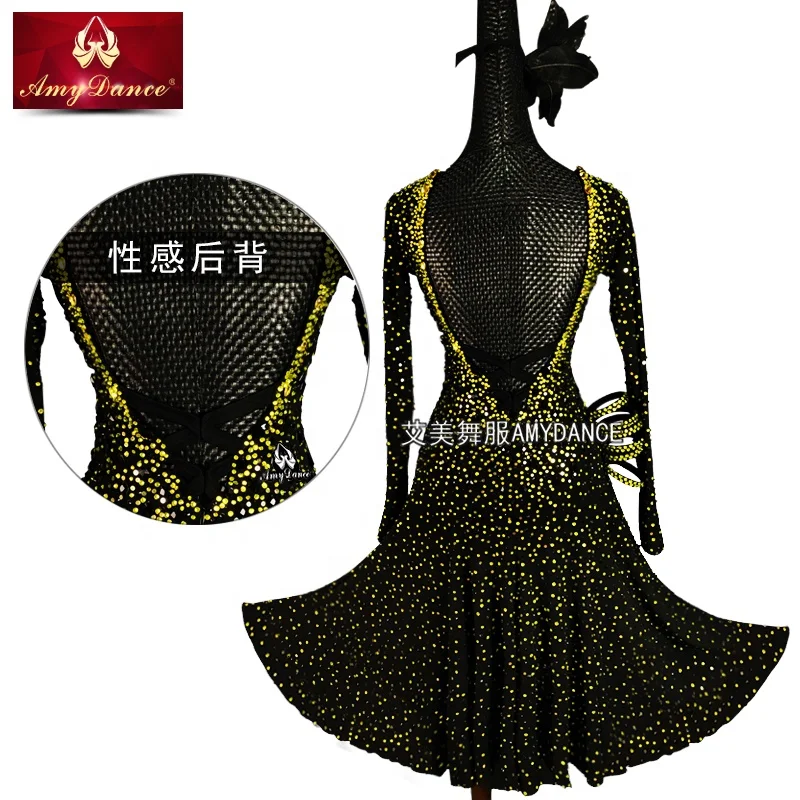 
Professional stage sexy latin dance dress competition adult women 