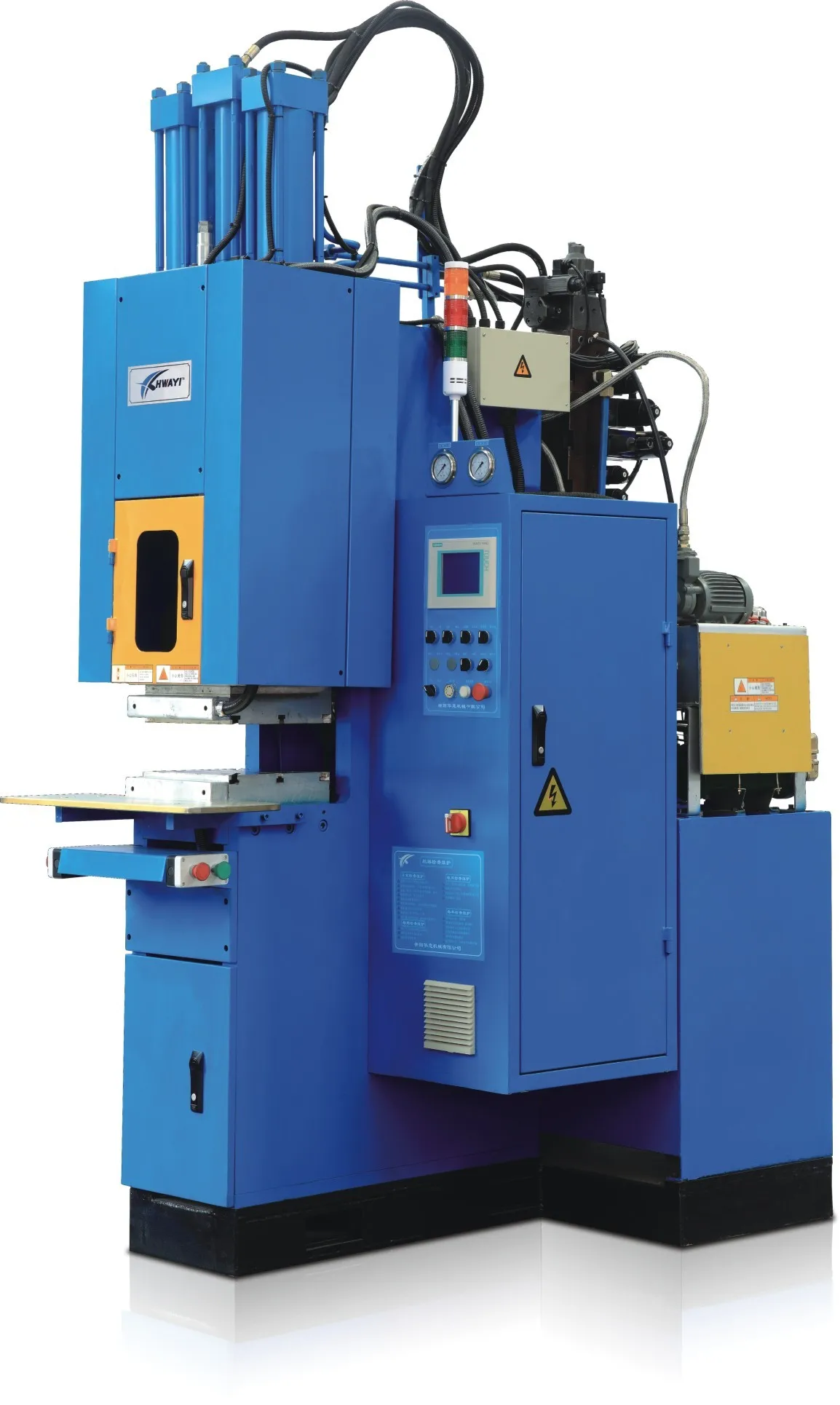 Large Scale Polyurethane Elastomer Pressurized Plastic Injection Molding Machine