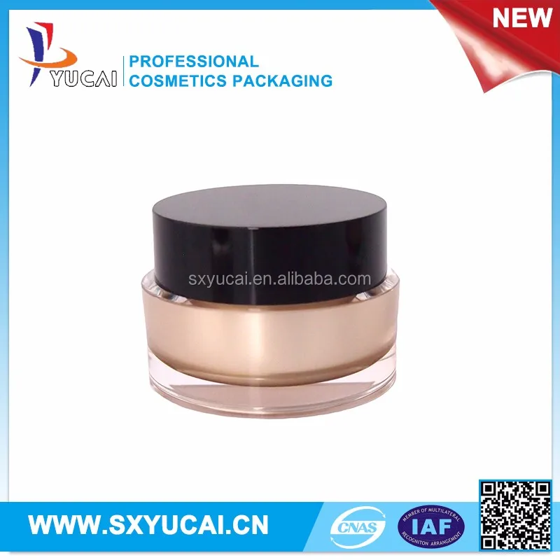 Известный Бренд Alibaba китай акриловые банку косметический 50 мл баночки для кремов