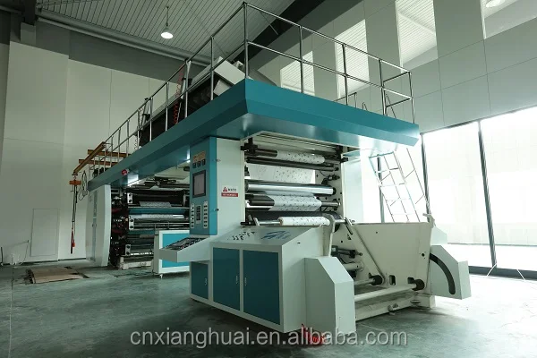 6 Colour CI Flexo Printing Machine for Paper Fast Speed High Quality High Precision Automatic  Flexo Printing Machine