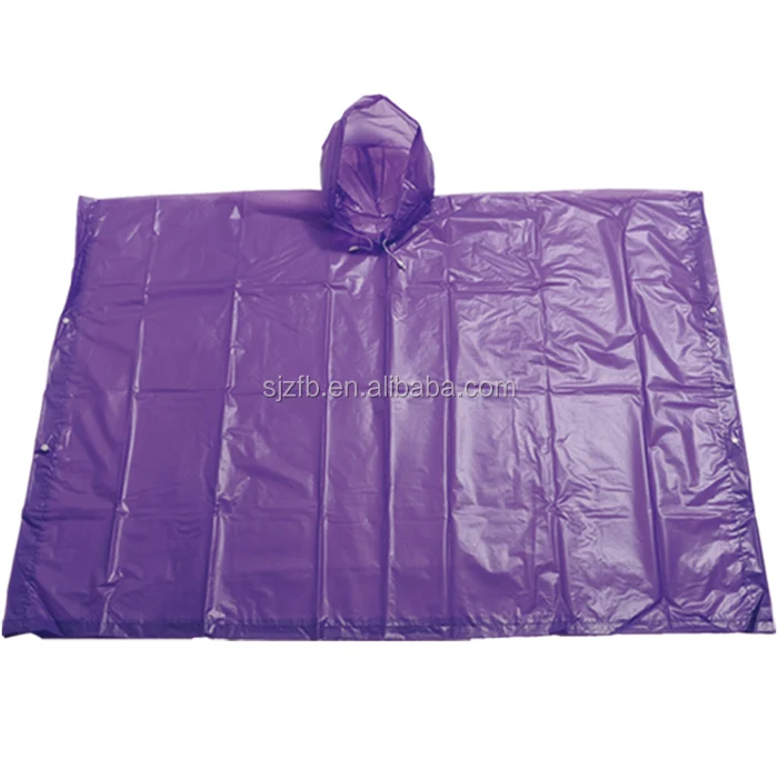 Simple and comfortable square EVA raincoat for Adult