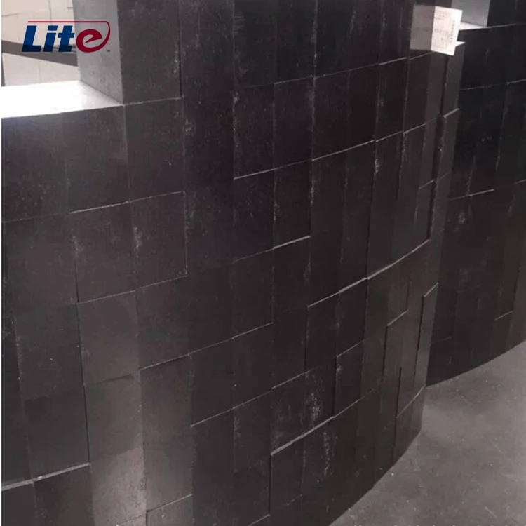 Magnesia Refractory Bricks Mgo-c Magnesite Carbon Brick for Thermal Equipment
