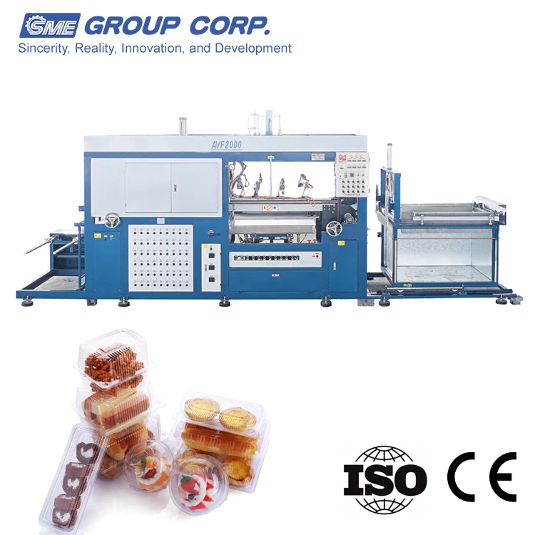 Полностью автоматическая машина для производства Пластика формования гофрированного листа в блистерной упаковке подкладка поднос плодоовощ упаковывая делая машину