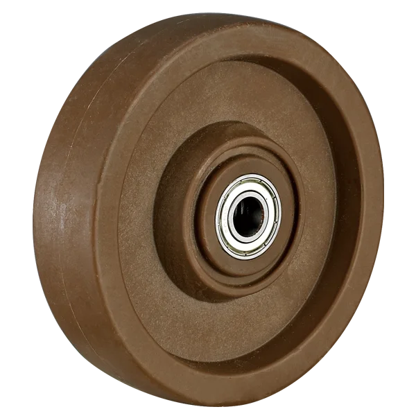 4inch Bolt Hole Stainless Steel Swivel Grey Rubber Caster Wheels