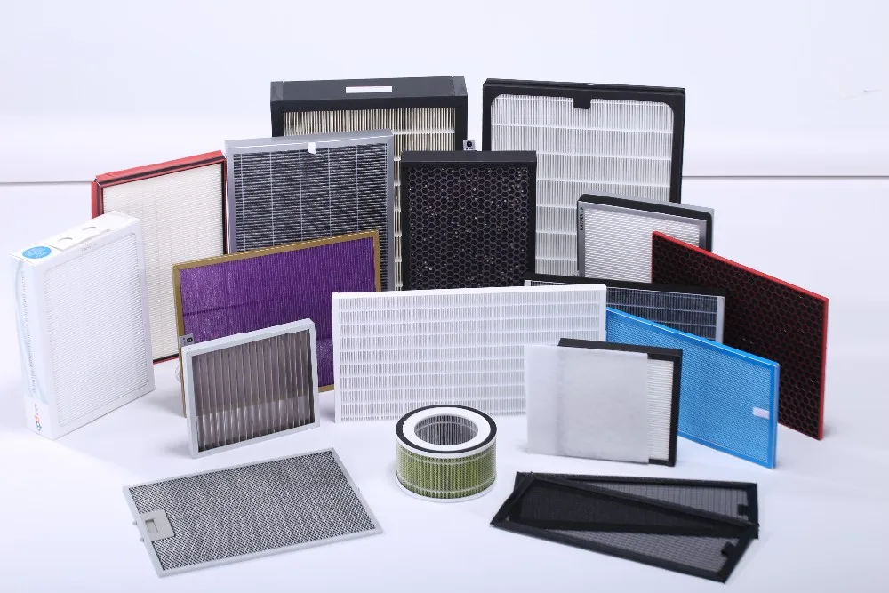 high efficiency black cardboard modified activated carbon air filter