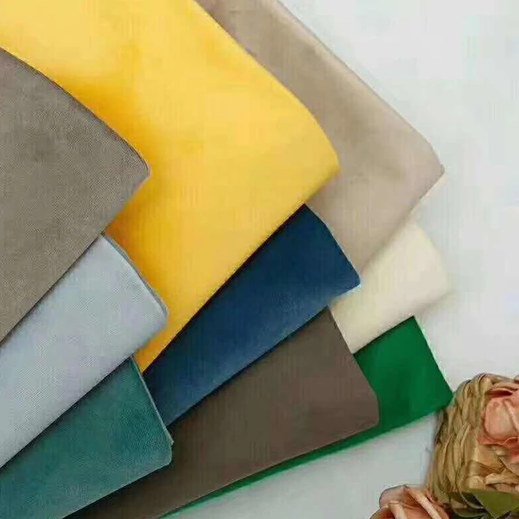 Wholesale Manufactory Polyester Soft Embossed Fabric Velvet for Seat And Upholstery