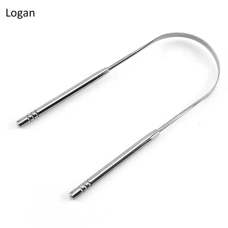 
Professional tongue scraper stainless China surgical tongue cleaner 