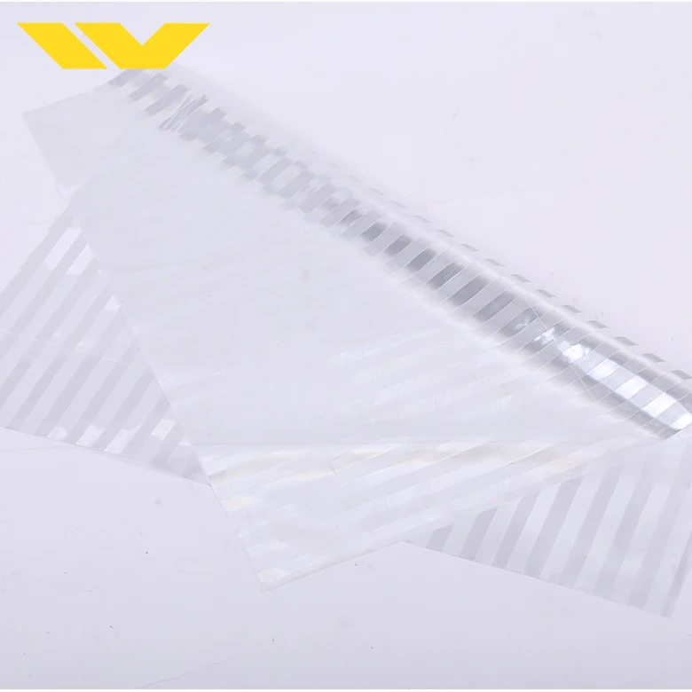 Wholesale Flexible Stripe Pattern PVC Reflective Sheet
