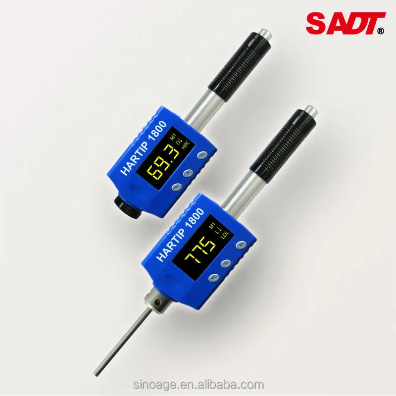 Rockwell pen type hardness tester HARTIP1800 with high accuracy at +/-2 HLD with calibration function