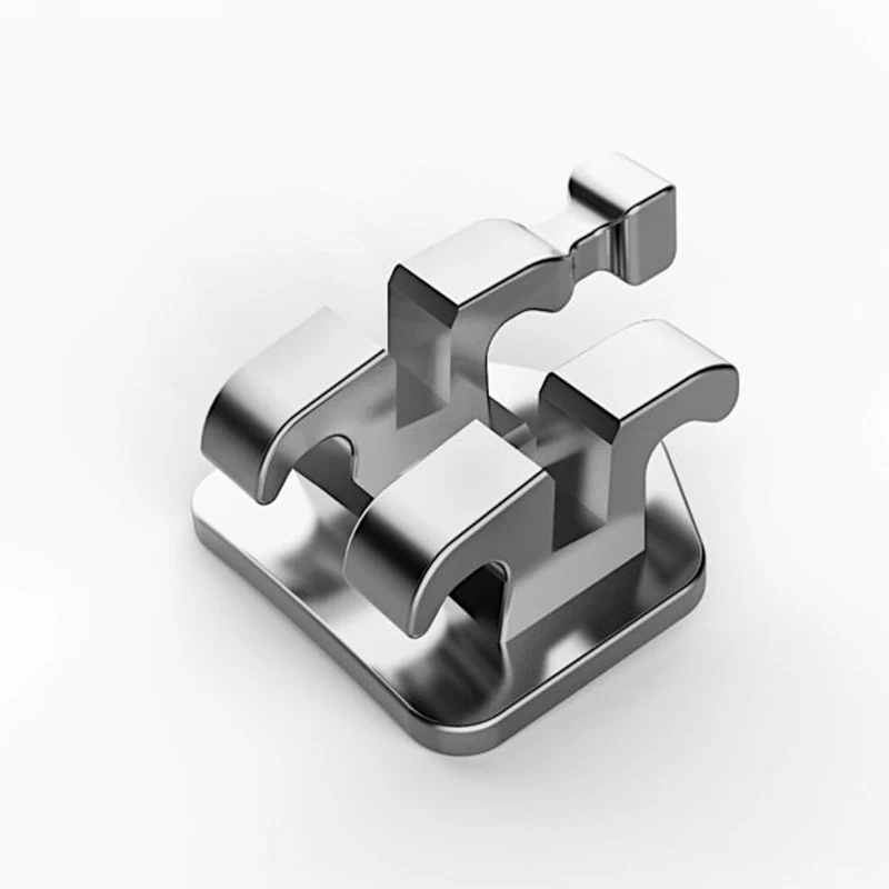 Orthodontic CE MIM Sandblasted Roth/MBT Bondable  Dental Braces Self-ligating Brackets