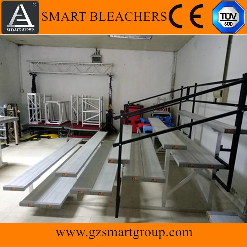 aluminium school bench sports grandstand football stadium bleachers