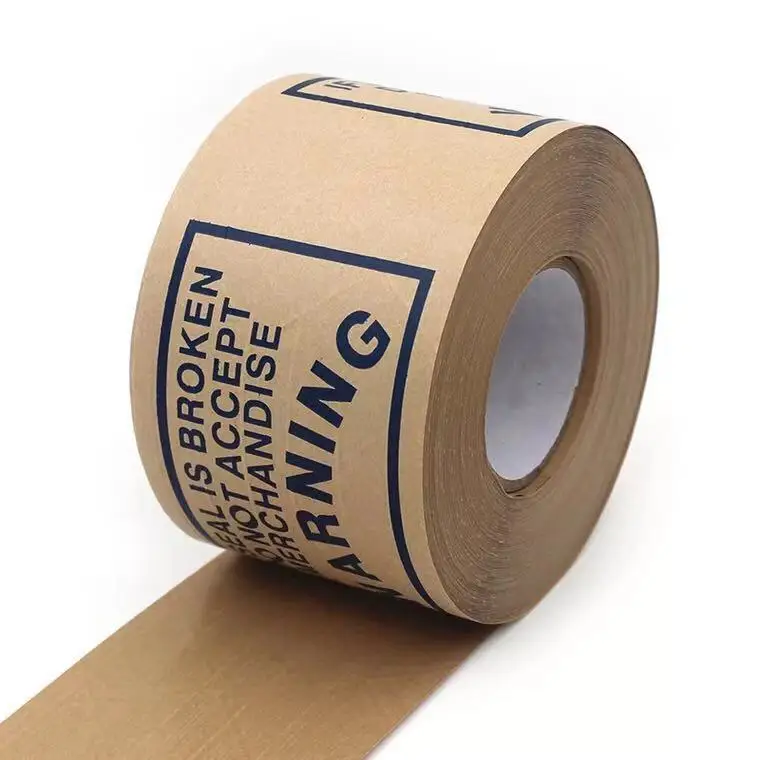 2% Discount  Strong Custom reinforced gummed Printed Kraft Paper Tape
