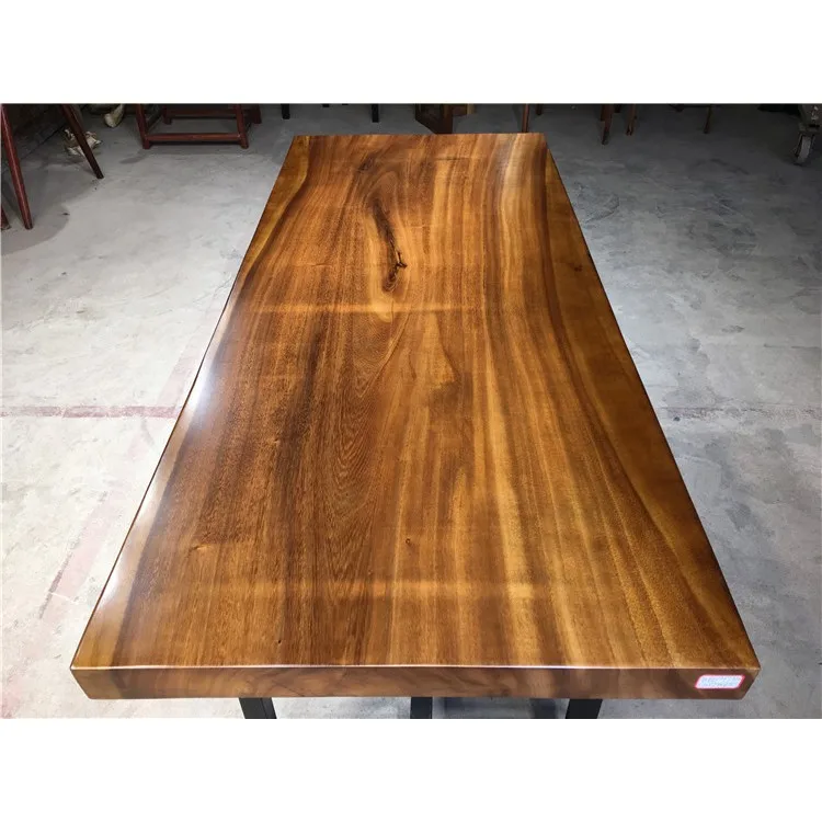 
French Style Antique Design Natural Rectangular Walnut Solid wood top 