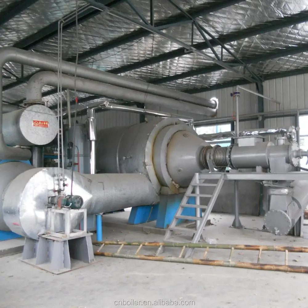 Semi continuous waste tyre pyrolysis equipment to diesel oil