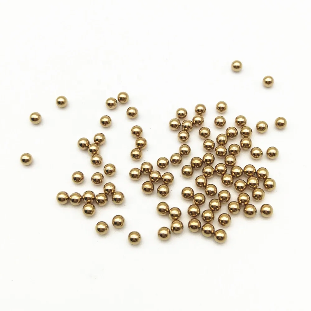 2.5mm 3mm 4.4mm 4.76mm 5.95mm Zinc / brass / Black / Copper plated steel ball coated